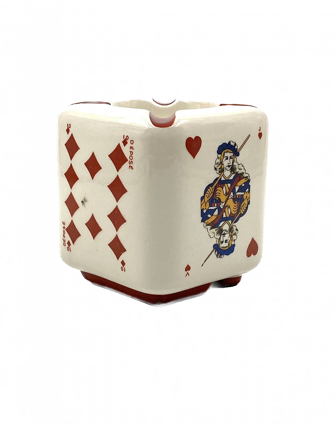 Ashtray by Napoléon Aigle Rouge Cognac - Léopold Brugerolle, 1950s 10