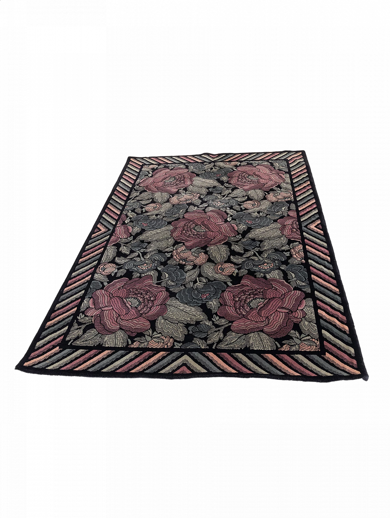 Tappeto Missoni in lana intrecciata, anni '70 7