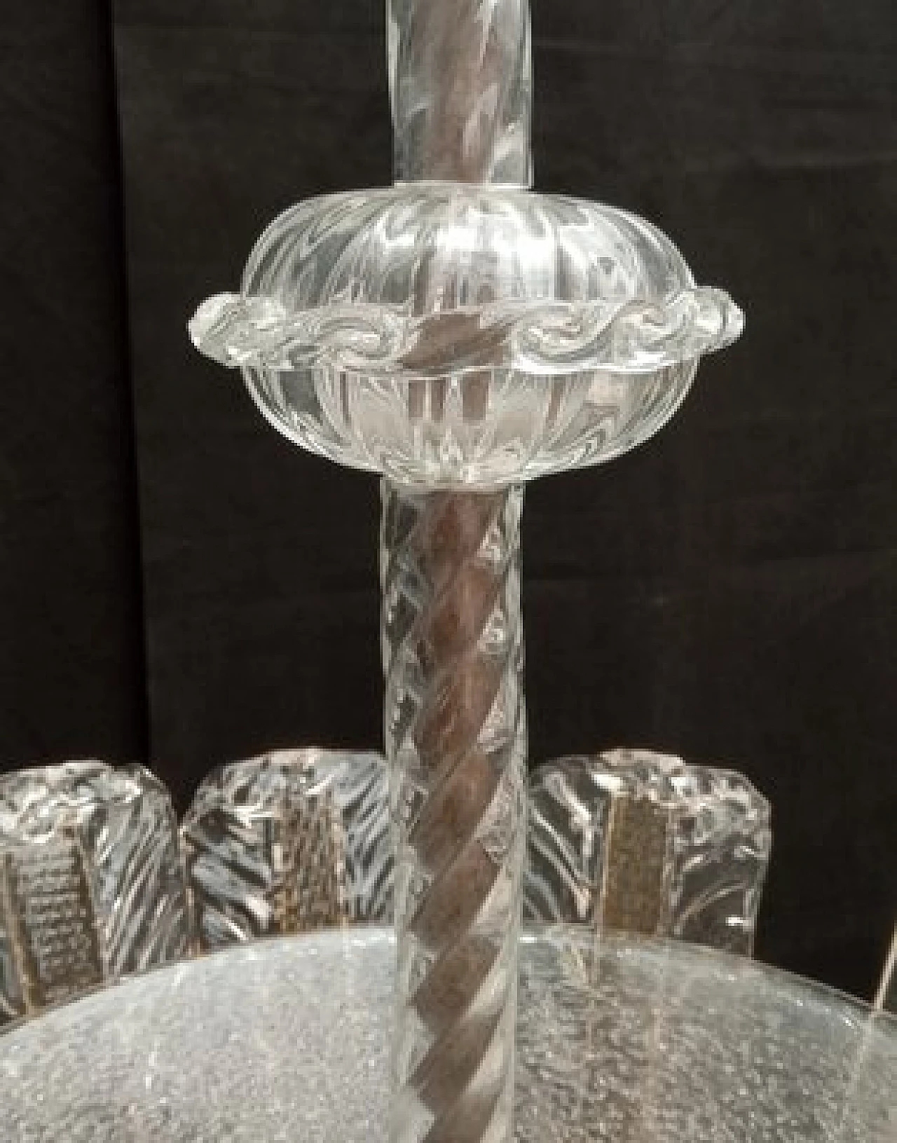 Lampadario in vetro di Archimede Seguso, anni '30 8