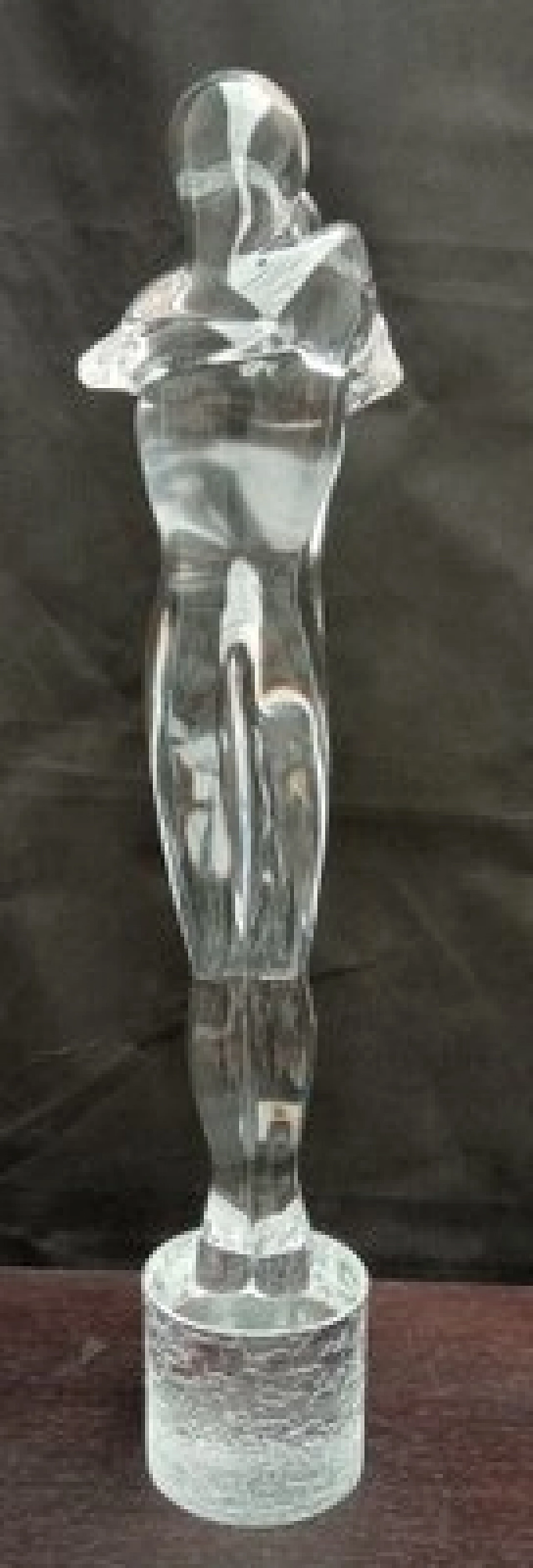 A. Zanetti, Amanti, blown Murano glass sculpture, 2000s 1