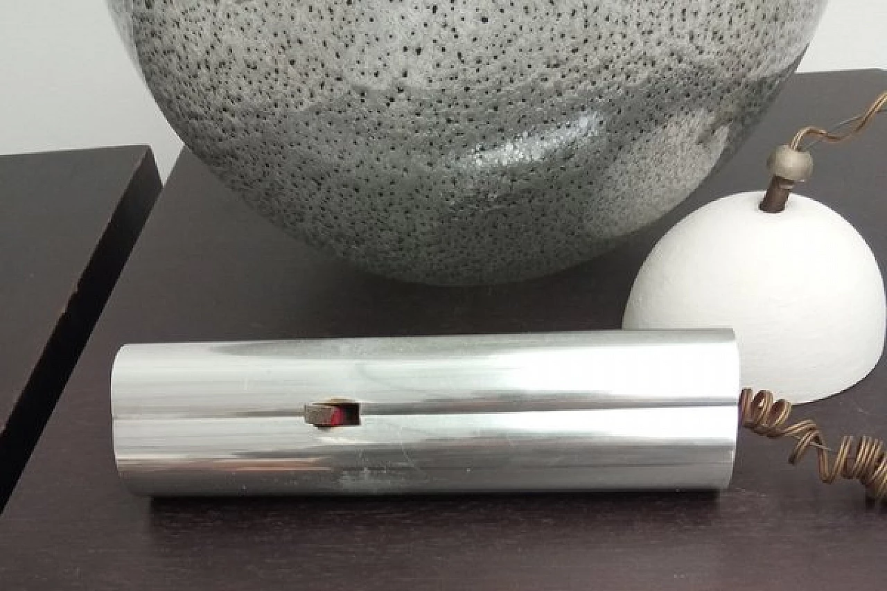 Lampada da soffitto in vetro soffiato di Flos, anni '60 10