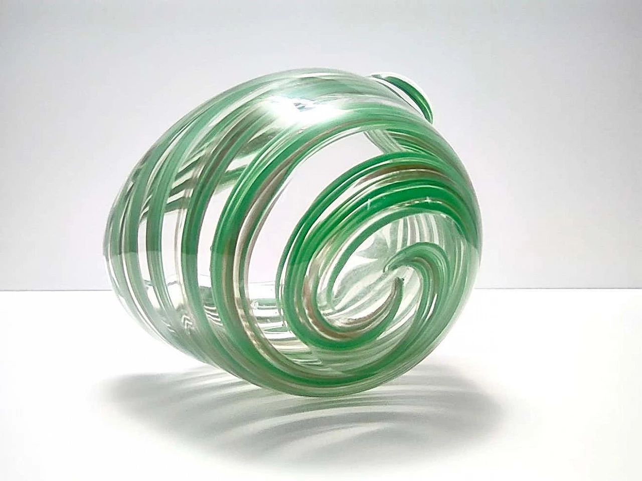 Murano glass ashtray attributed to Alfredo Barbini, 1950s 6
