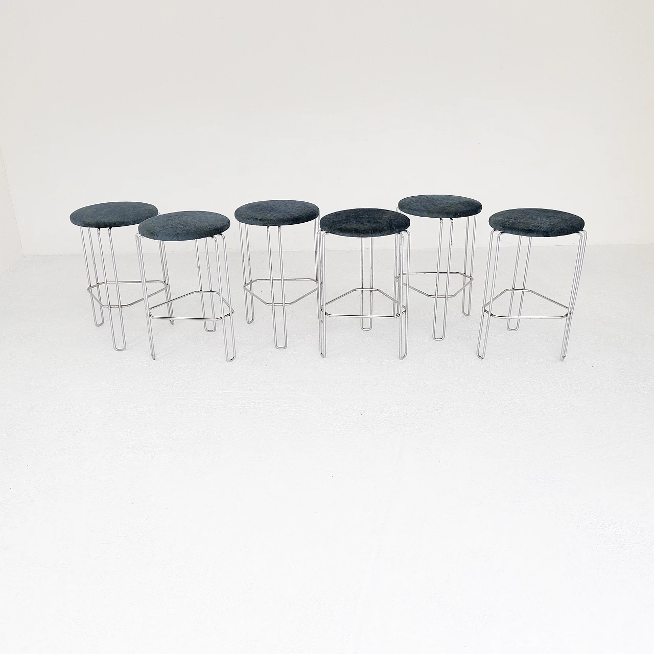 6 High stools Ara 63 by Studio Tecnico Bononia, 1970s 7