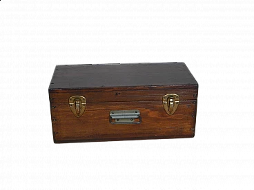 Scatola in abete e ferro, anni '60