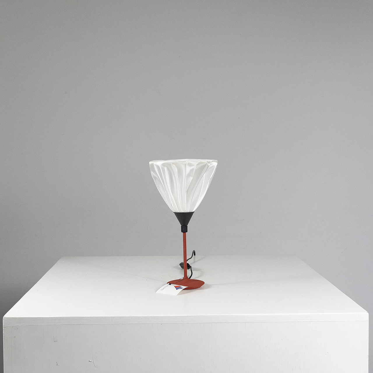 Table lamp Laggon 33 red by Carlo Forcolini for Nemo, 1980s 4