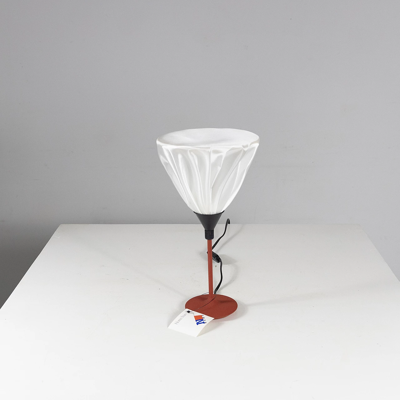 Table lamp Laggon 33 red by Carlo Forcolini for Nemo, 1980s 5