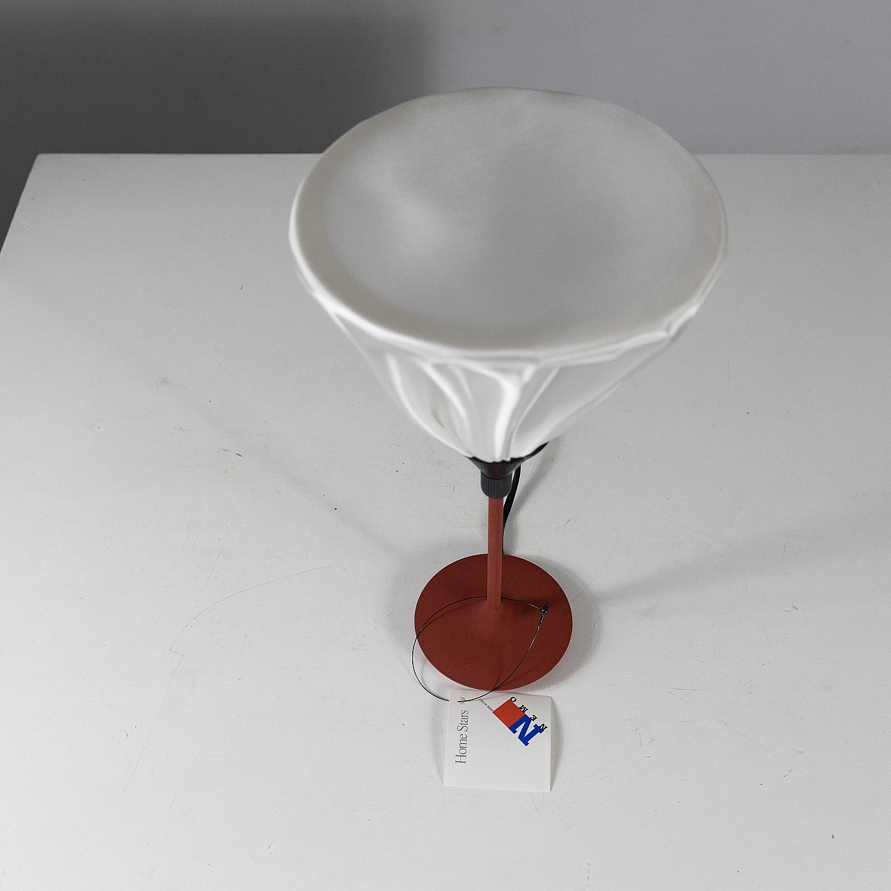 Table lamp Laggon 33 red by Carlo Forcolini for Nemo, 1980s 9