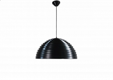 Black Step lamp by Elio Martinelli for Martinelli Luce, 1970s