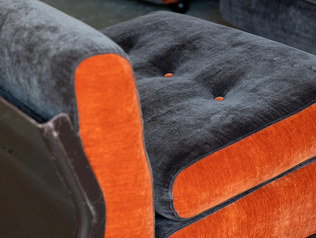 6 Poltrone Amanta di Mario Bellini per B&B Italia, anni '70 6