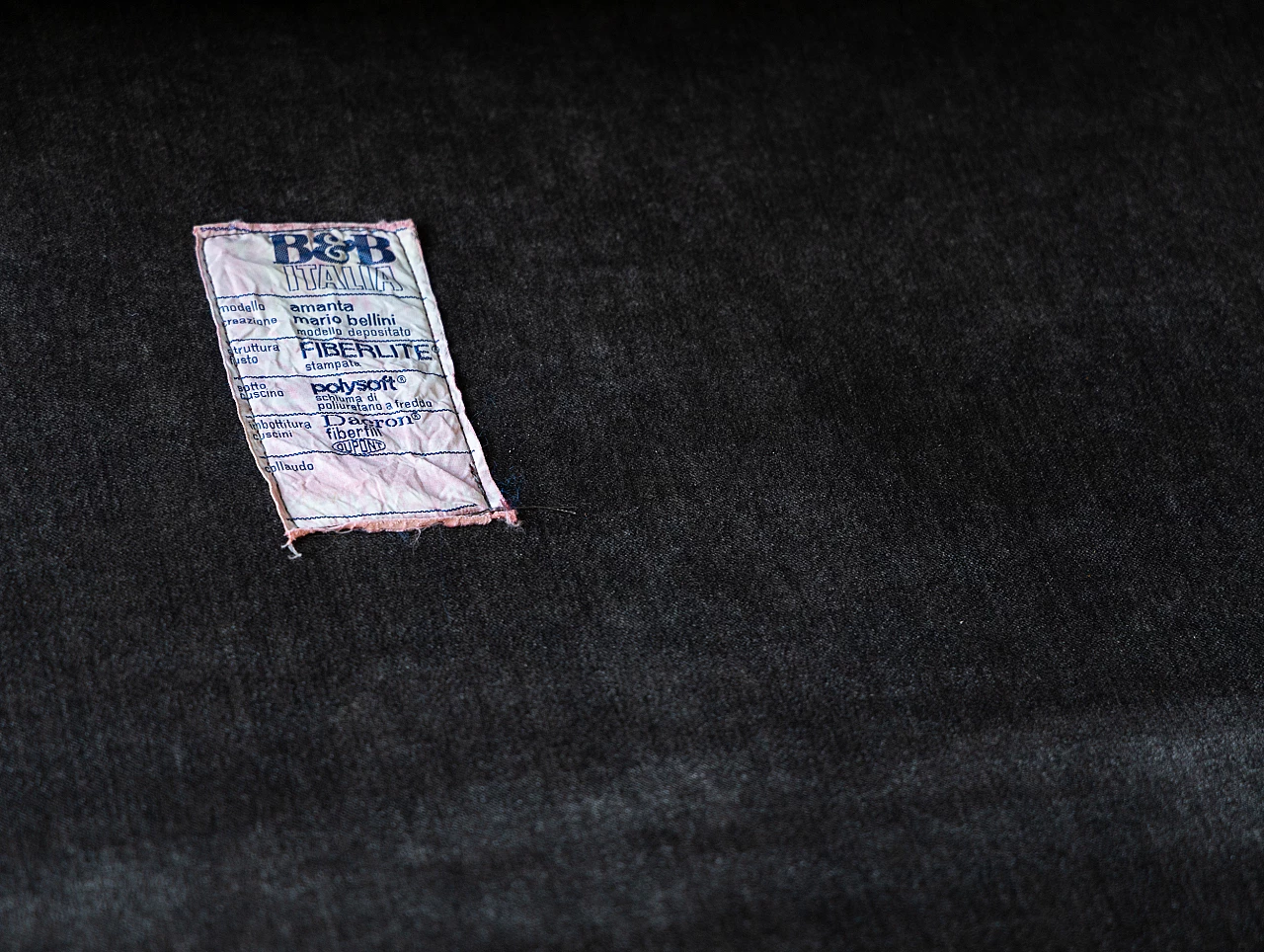 6 Poltrone Amanta di Mario Bellini per B&B Italia, anni '70 7