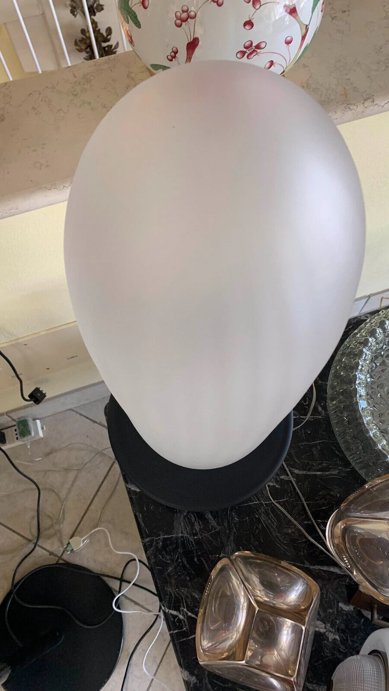 Lampada da tavolo Cactus in vetro di Murano di Formia, anni '90 4