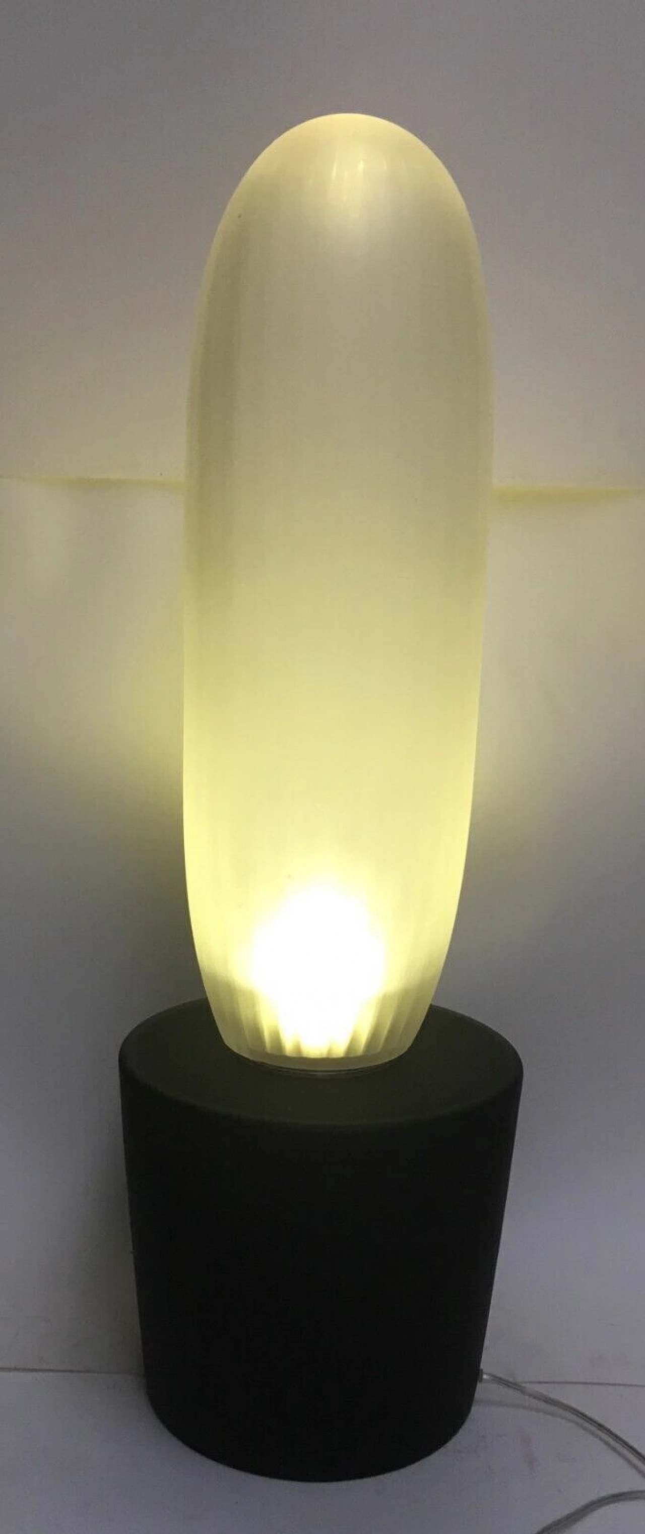 Lampada da tavolo Cactus in vetro di Murano di Formia, anni '90 8