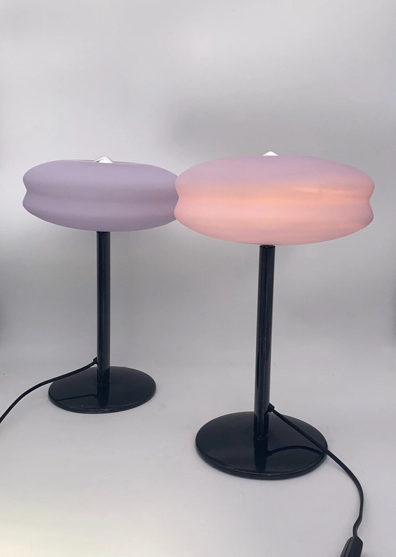 Coppia di lampade Fenice di Stefano Marcato per Italiana Luce, anni '80 6