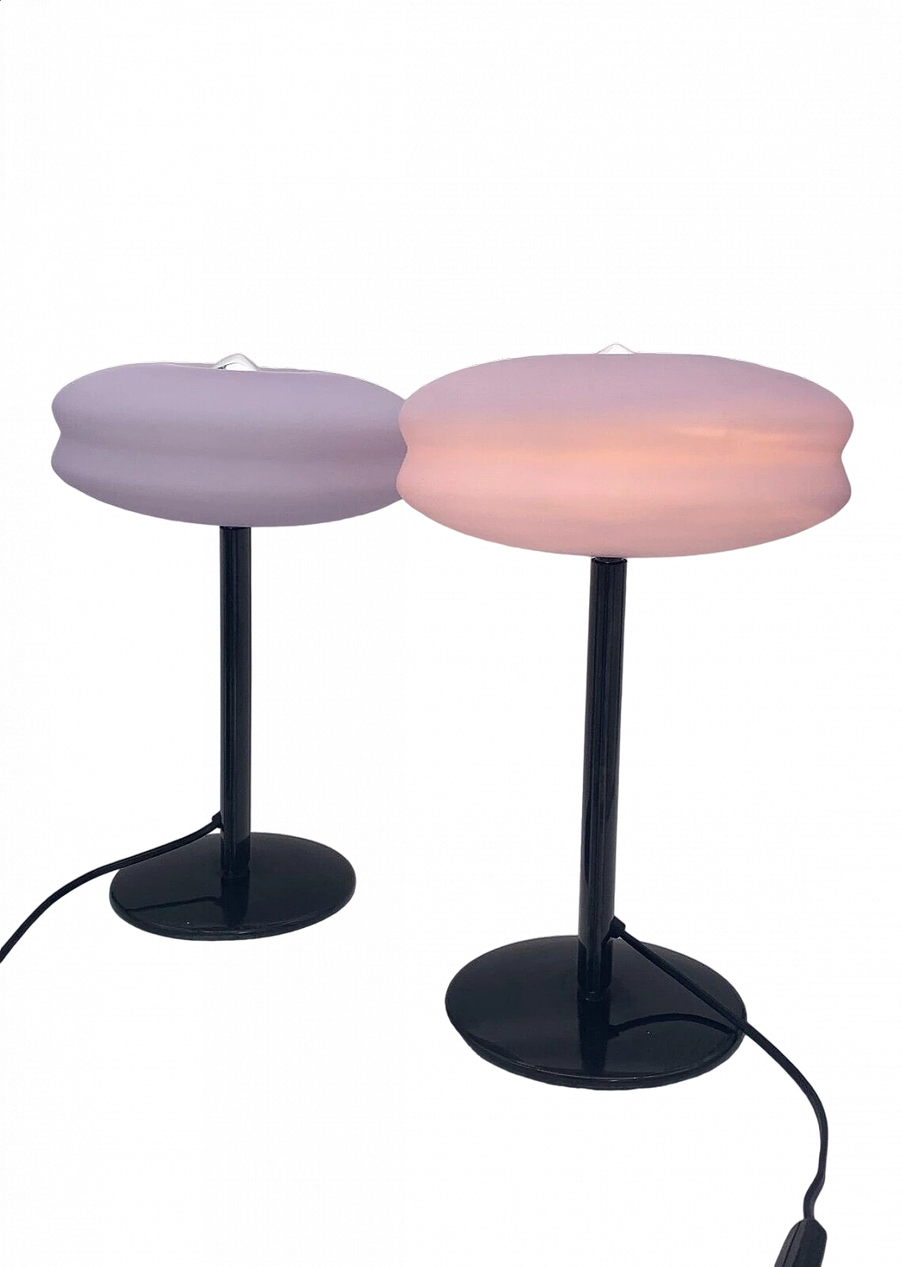 Coppia di lampade Fenice di Stefano Marcato per Italiana Luce, anni '80 7