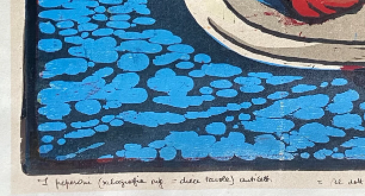 Luigi Servolini, The peppers, color xylograph, 1938 2