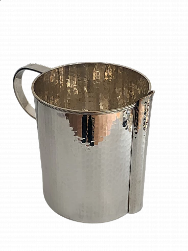 Hand hammered brass jug, 2000s