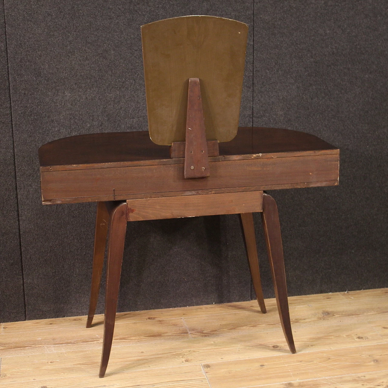 Mahogany dressing table with mirror, 1950s 7