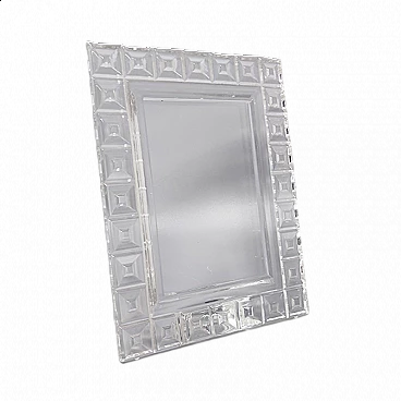 Crystal photo frame by Rosenthal, 1960s