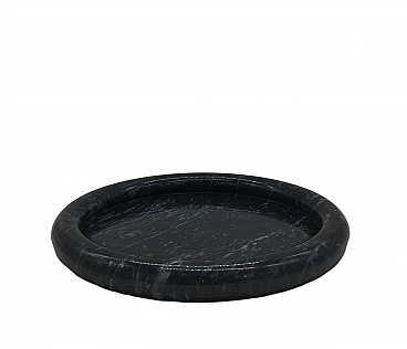 Black marble ashtray by Sergio Asti for Up & Up, 1970s