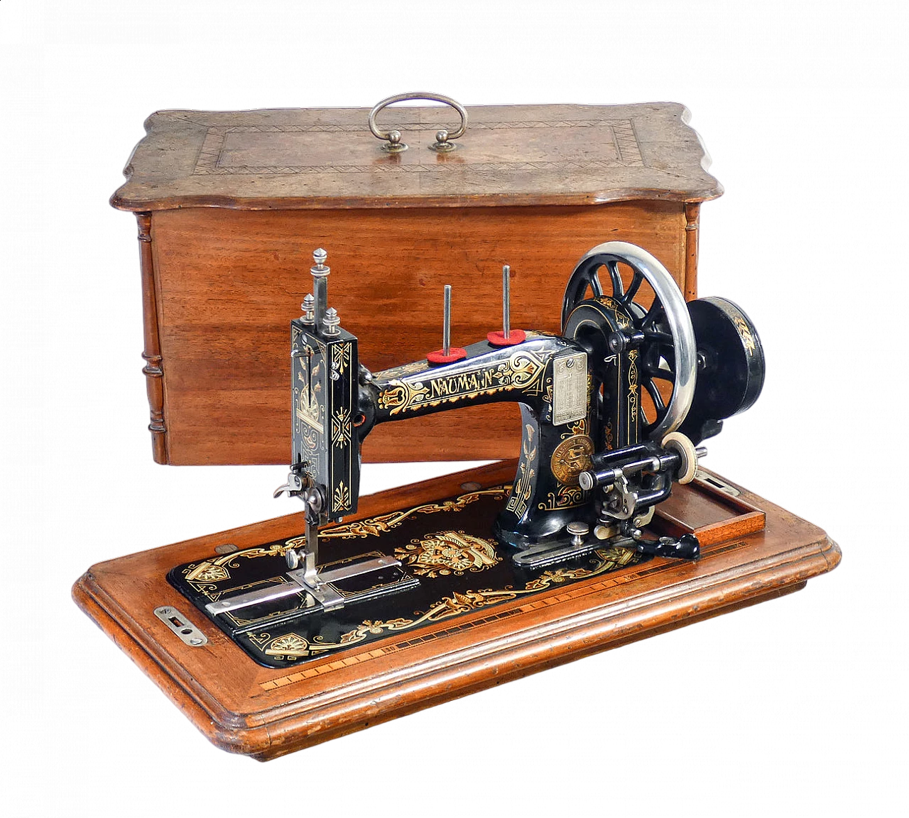 Naumann portable sewing machine, early 20th century 19