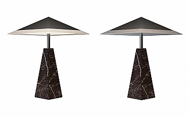 Coppia di lampade da tavolo di Cini Boeri per Tronconi, anni '70