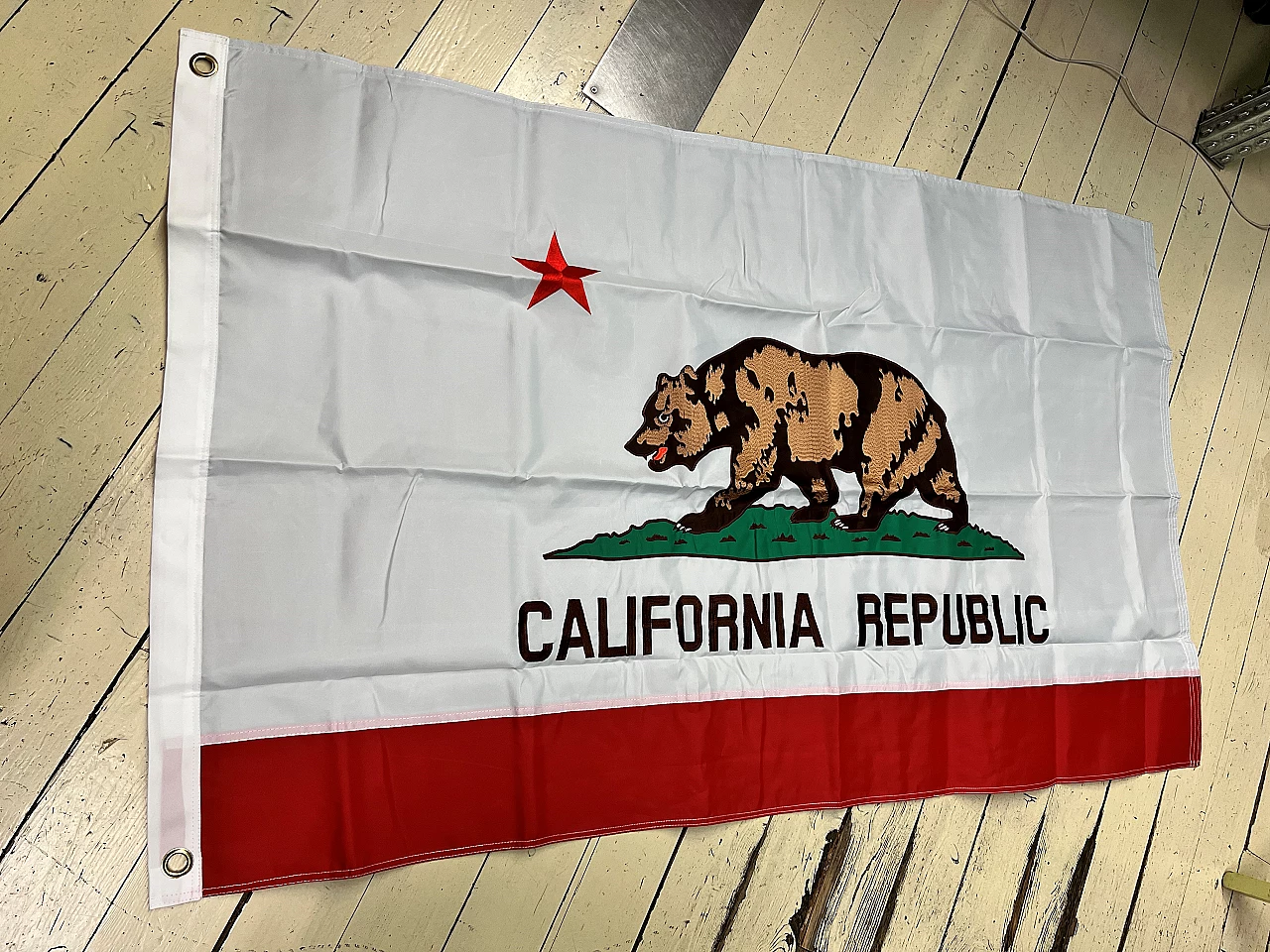 Nylon flag of the State of California 6