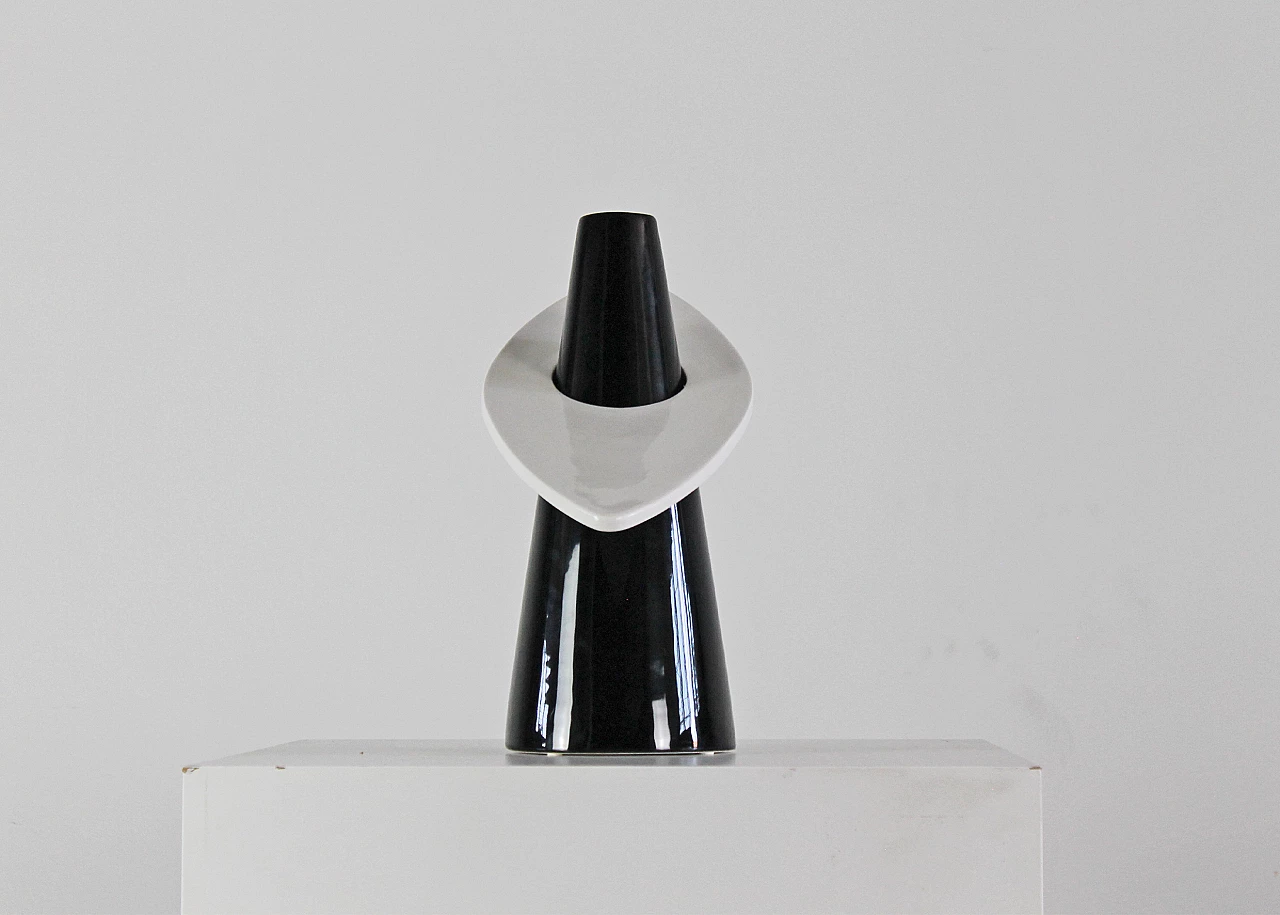 Colletto 4 vase by Alessandro Mendini & Linde Burkhardt for Superego, 2000s 1