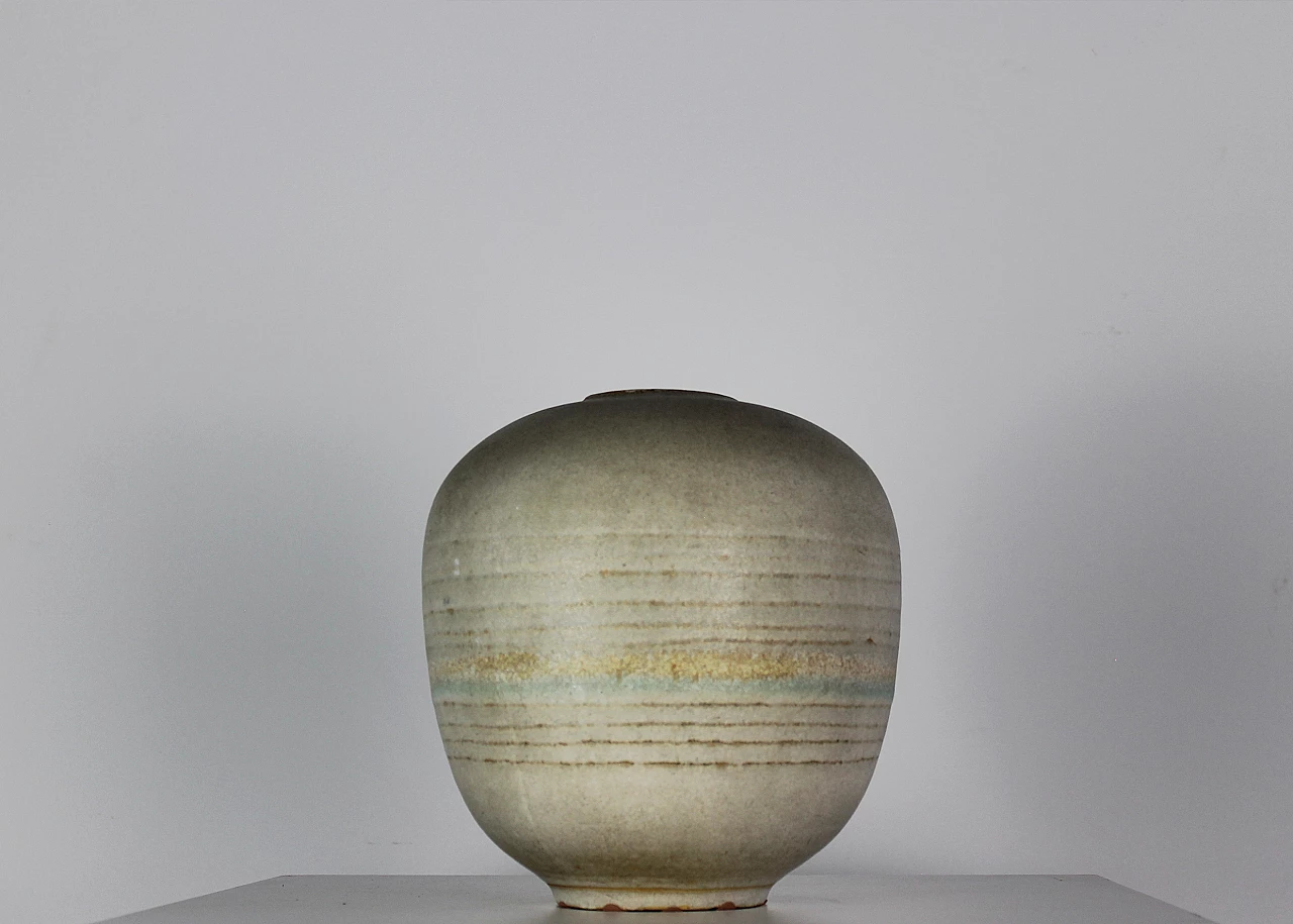 Stoneware vase by Carlo Zauli, 1960s 4
