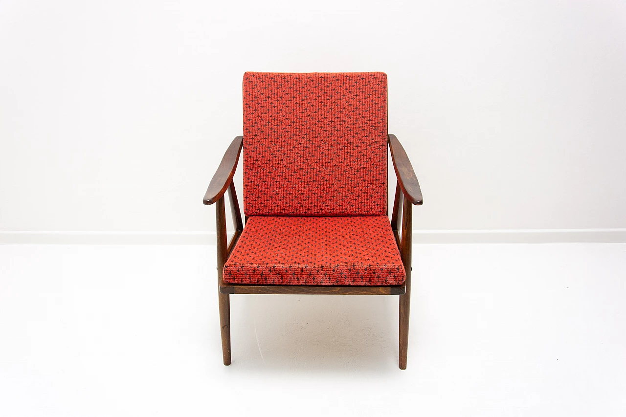 Pair of armchairs by Jaroslav Smidek for TON, 1970s 13