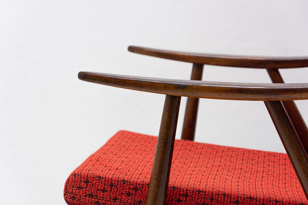 Pair of armchairs by Jaroslav Smidek for TON, 1970s 20