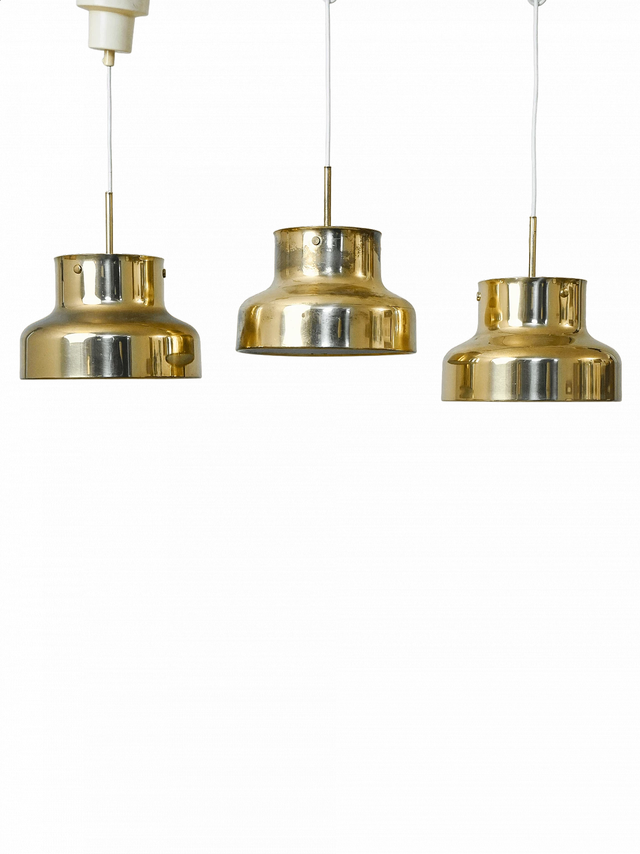 3 Bumling pendant lamps by Anders Pehrson for Ateljé Lyktan, 1960s 14