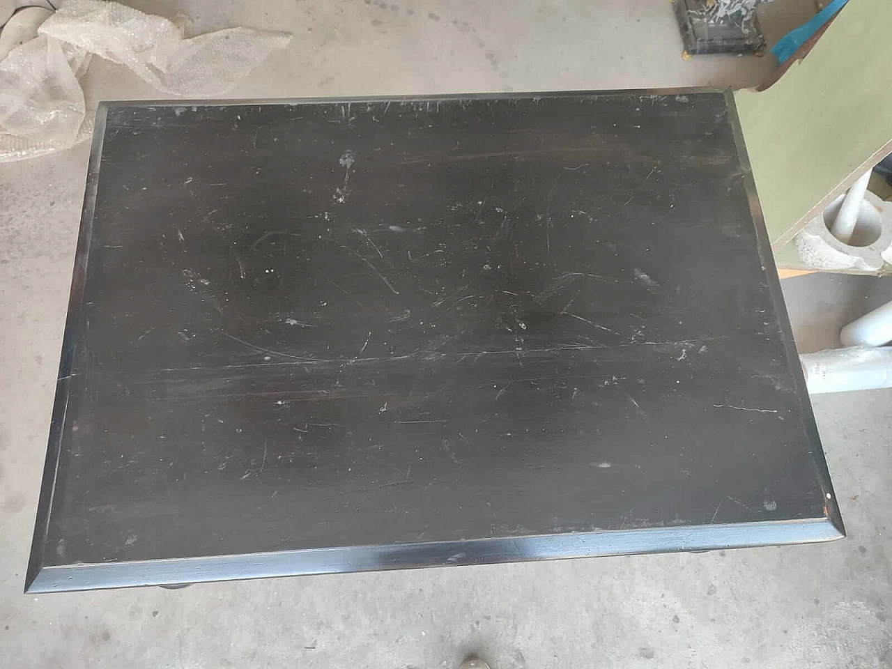 French Art Nouveau desk with pair of chairs, late 19th century 5