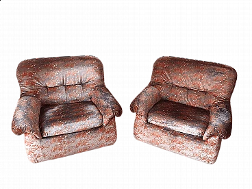 Pair of armchairs by Mimo J. Padova, 1970s