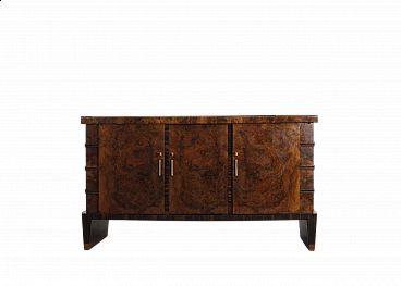 Walnut and ebony sideboard by Emilio Lancia and Gio Ponti, 1950s