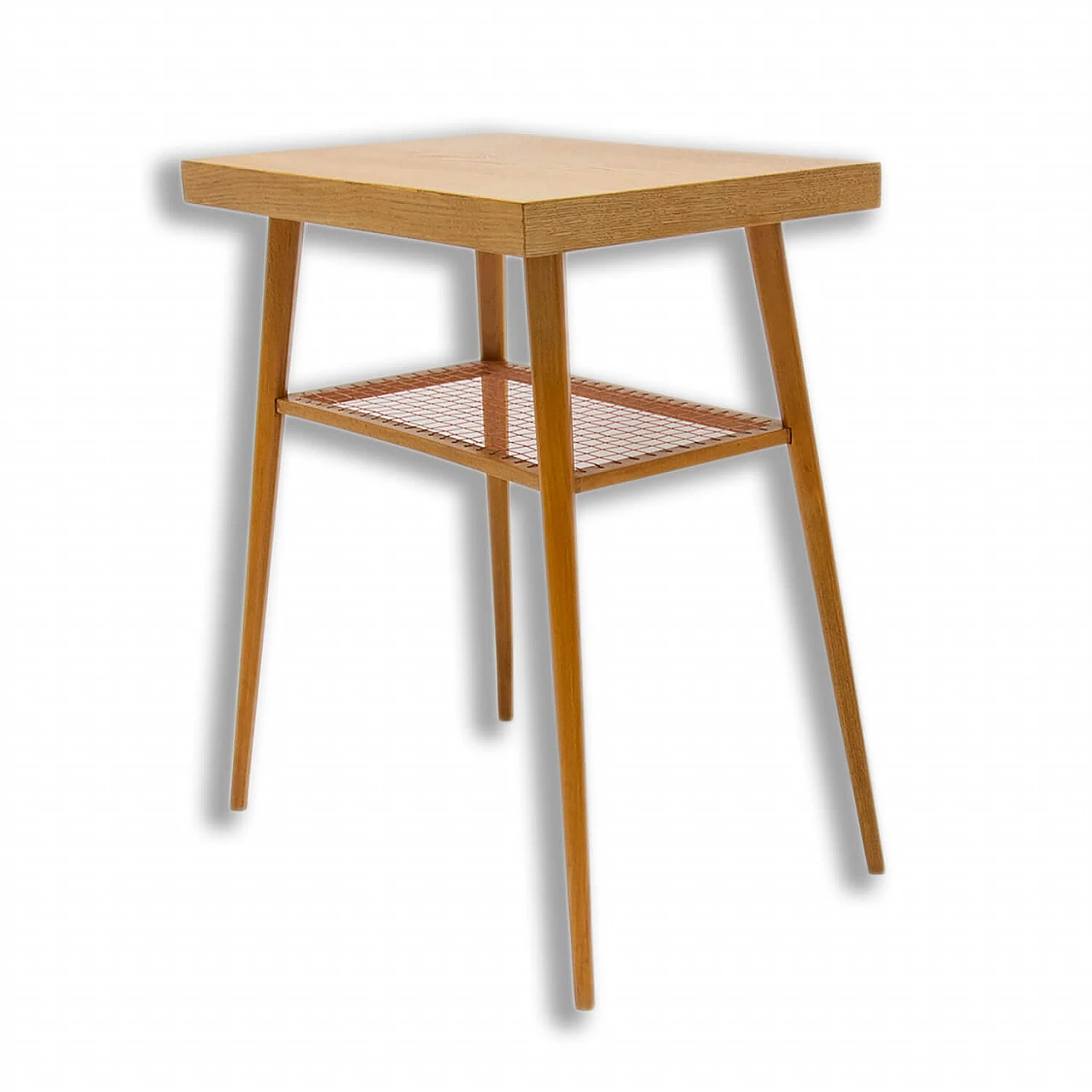 Tavolino in faggio di Drevopodnik Holesov, anni '70 1