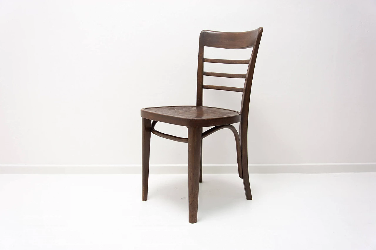 Wood chair by Thonet, 1930s 2