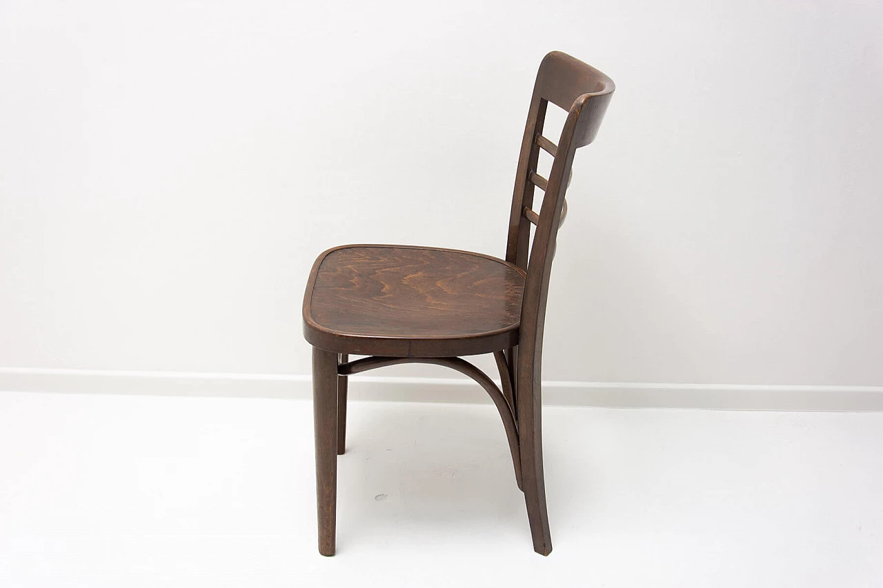 Wood chair by Thonet, 1930s 8