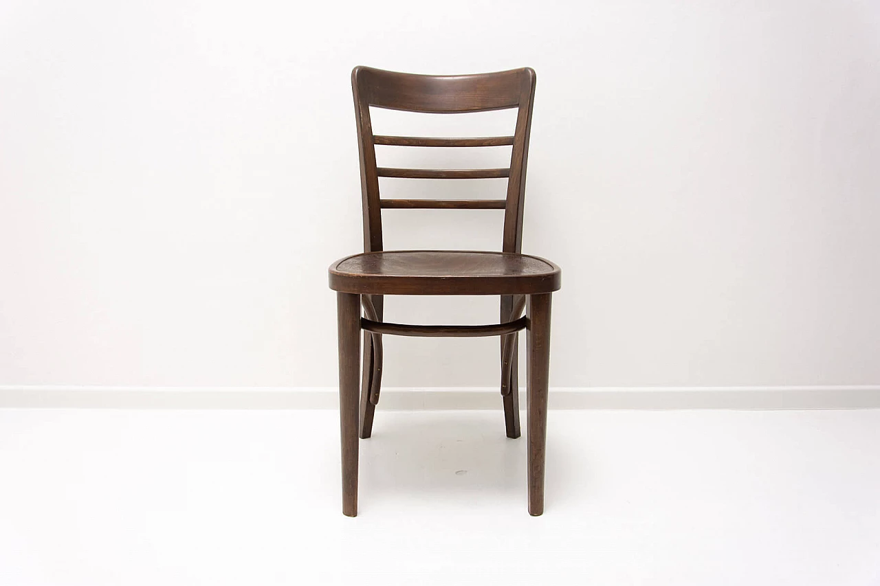 Wood chair by Thonet, 1930s 12