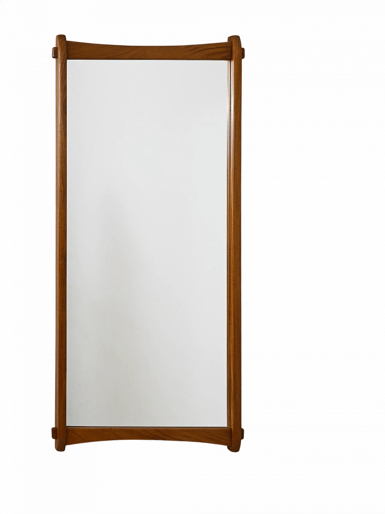 Swedish rectangular teak wall mirror, 1960s 8