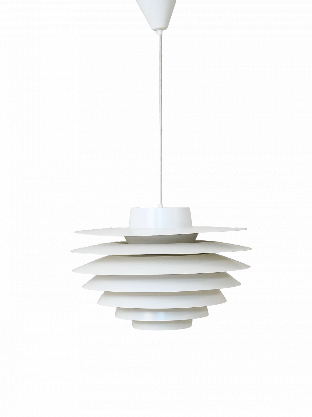 Verona hanging lamp by Svend Middelboe for Fog & Mørup, 1970s 7