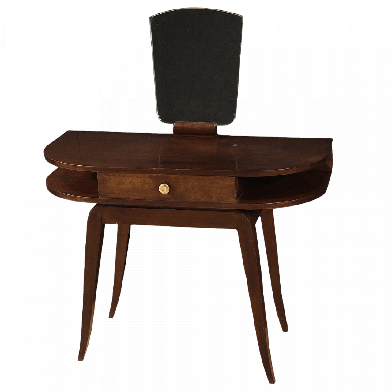 Mahogany dressing table with mirror, 1950s 14