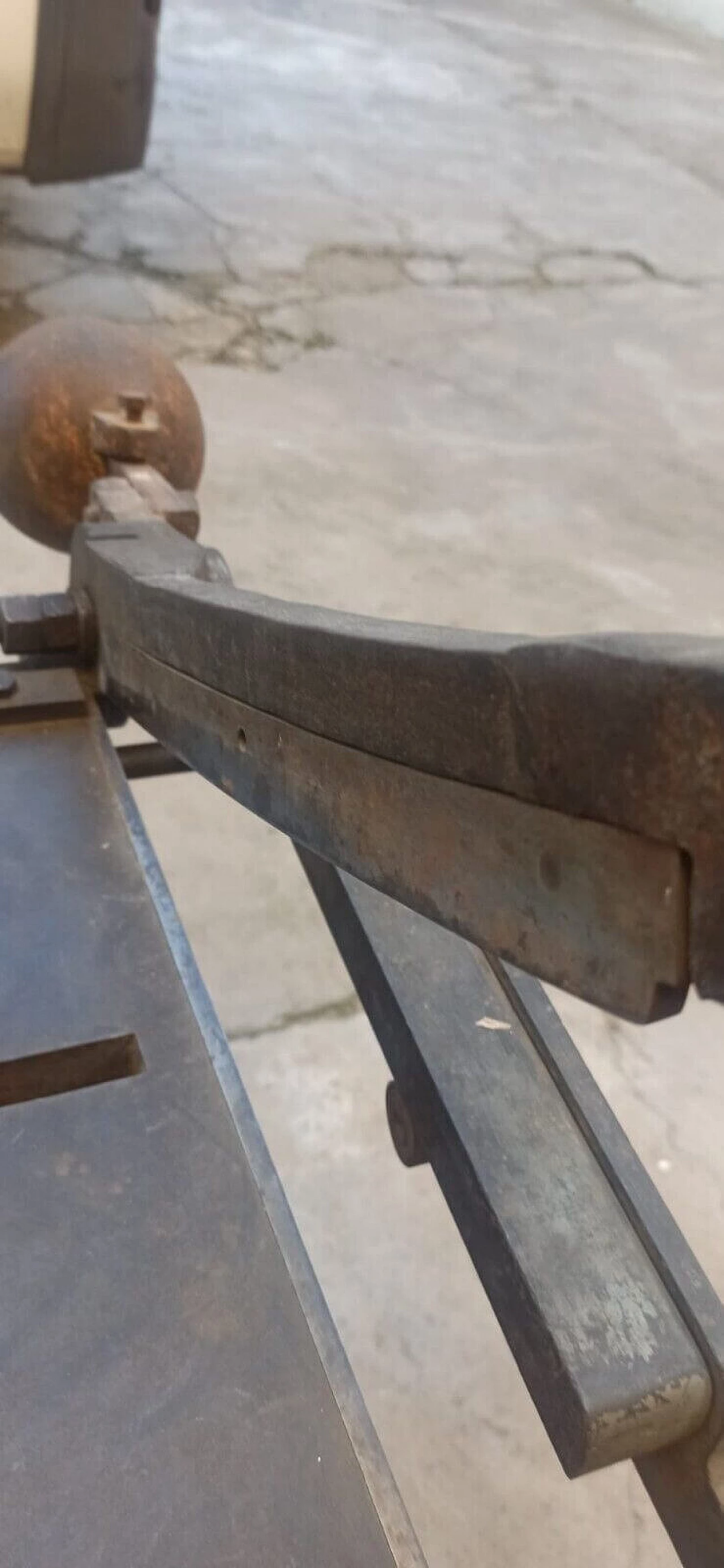 Professional cast iron paper cutter, early 20th century 5