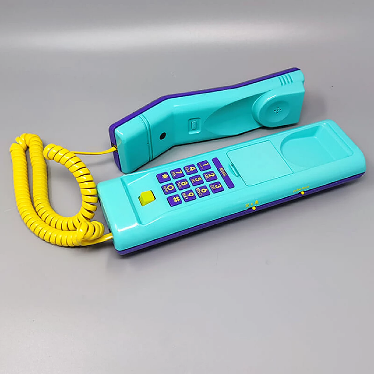 Puzzle Swatch Twin Phone landline phone, 1980s 6