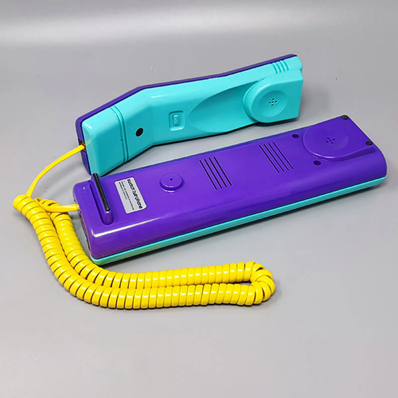 Puzzle Swatch Twin Phone landline phone, 1980s 7
