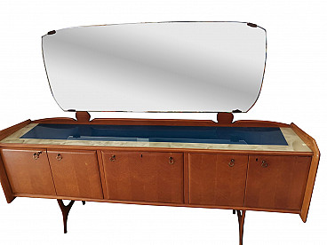 Sideboard with mirror by Ico Parisi, 1960s