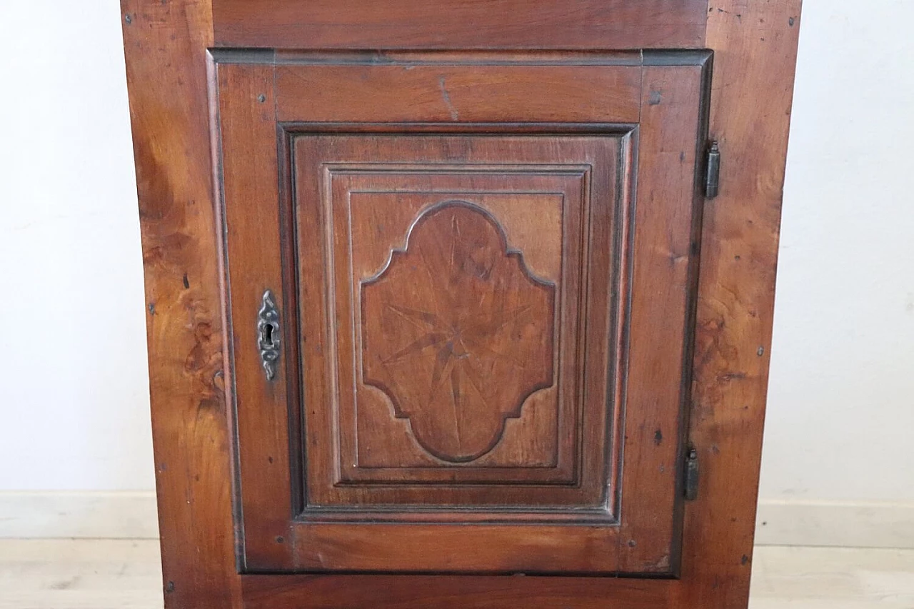 Solid walnut kneeling-stool with inlay, mid-18th century 3