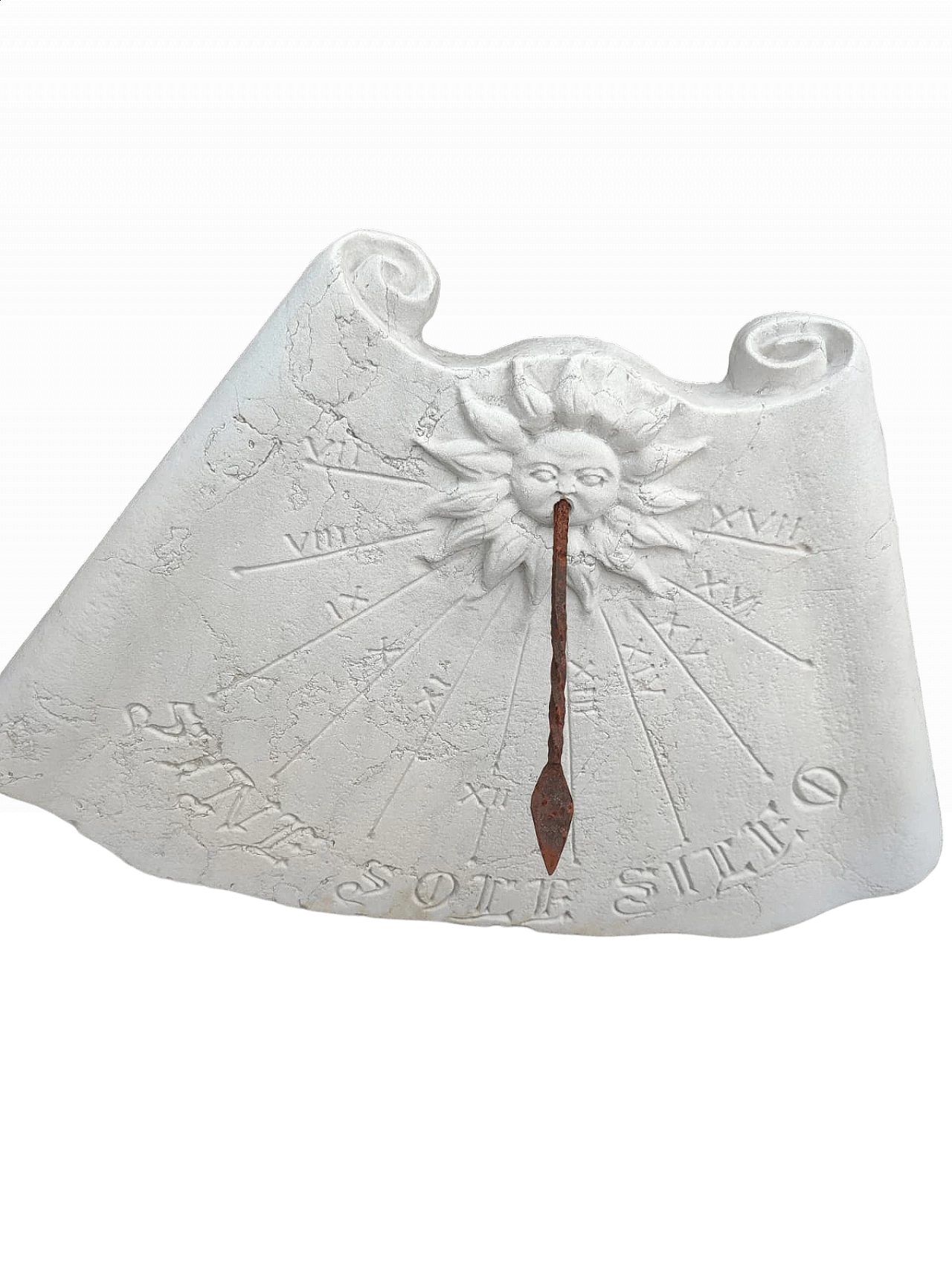 Venetian Istrian marble sundial with gnomon 4