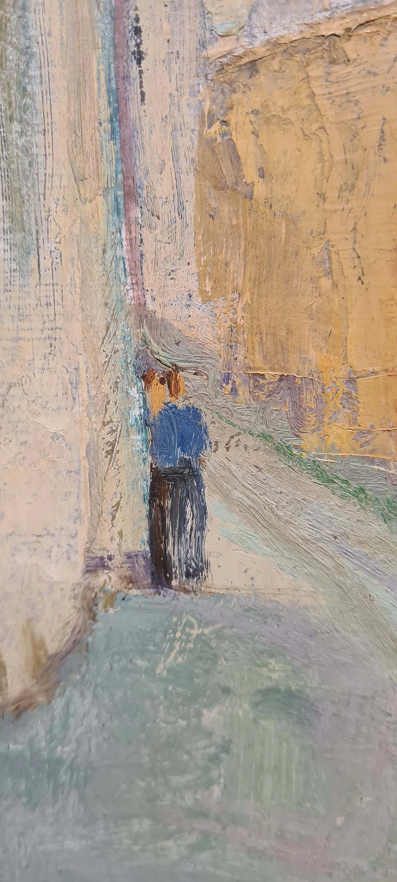 Giulio Boetto, Il Palazzo dei Marchesi, dipinto su tela, 1955 6