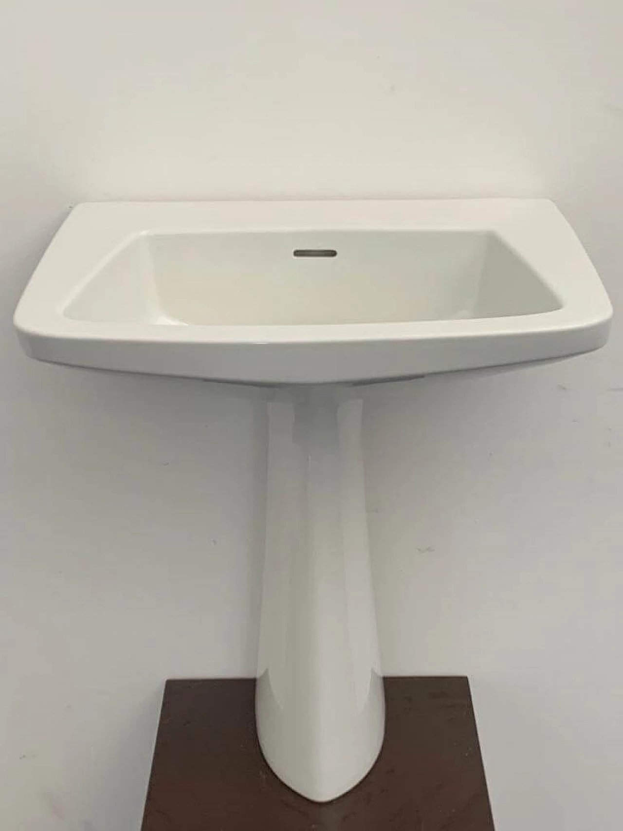 White Oneline washbasin by Gio Ponti for Ideal Standard, 1950s 5