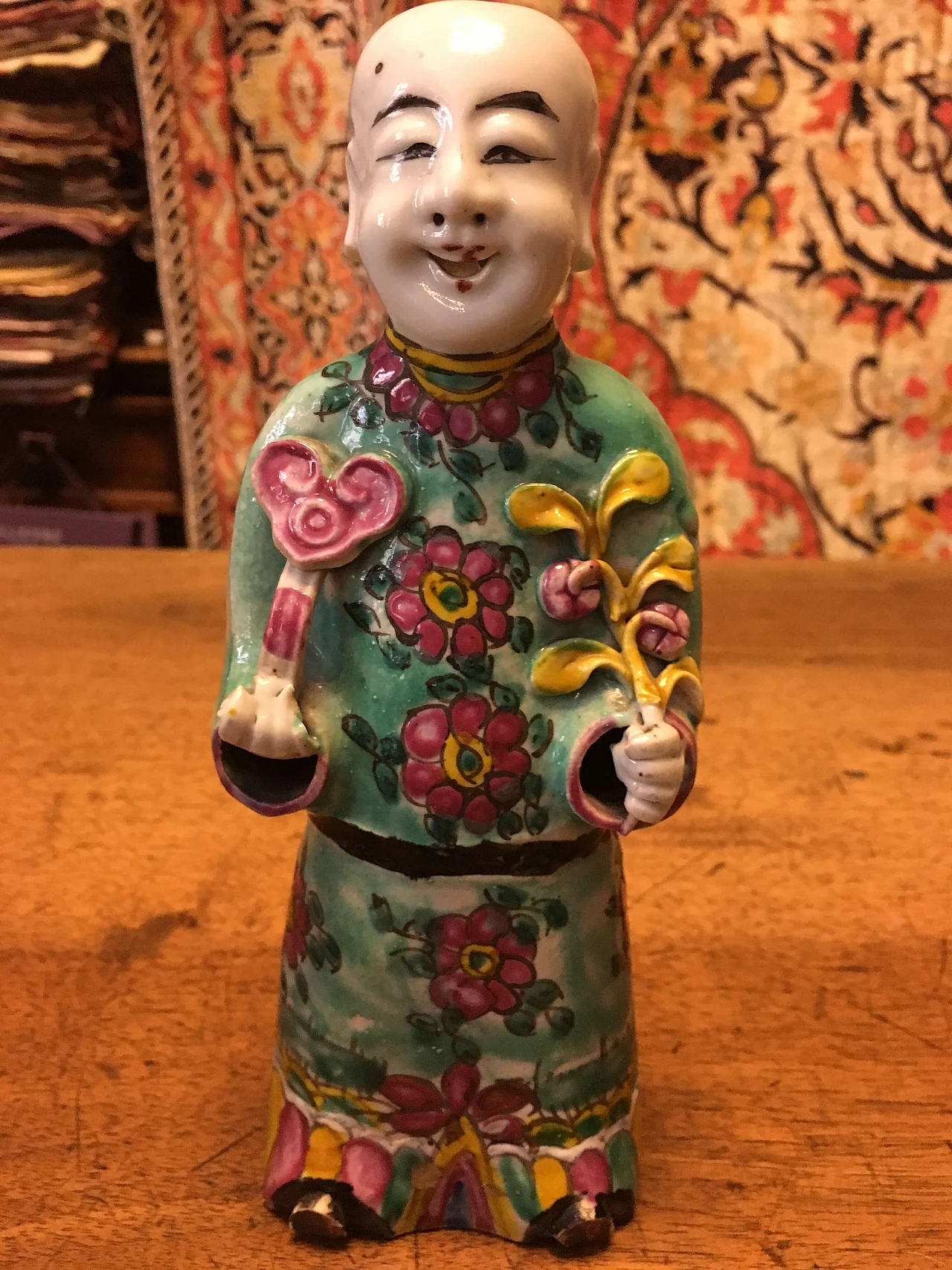 Figure orientali in porcellana Boys Famille Rose, '700 3
